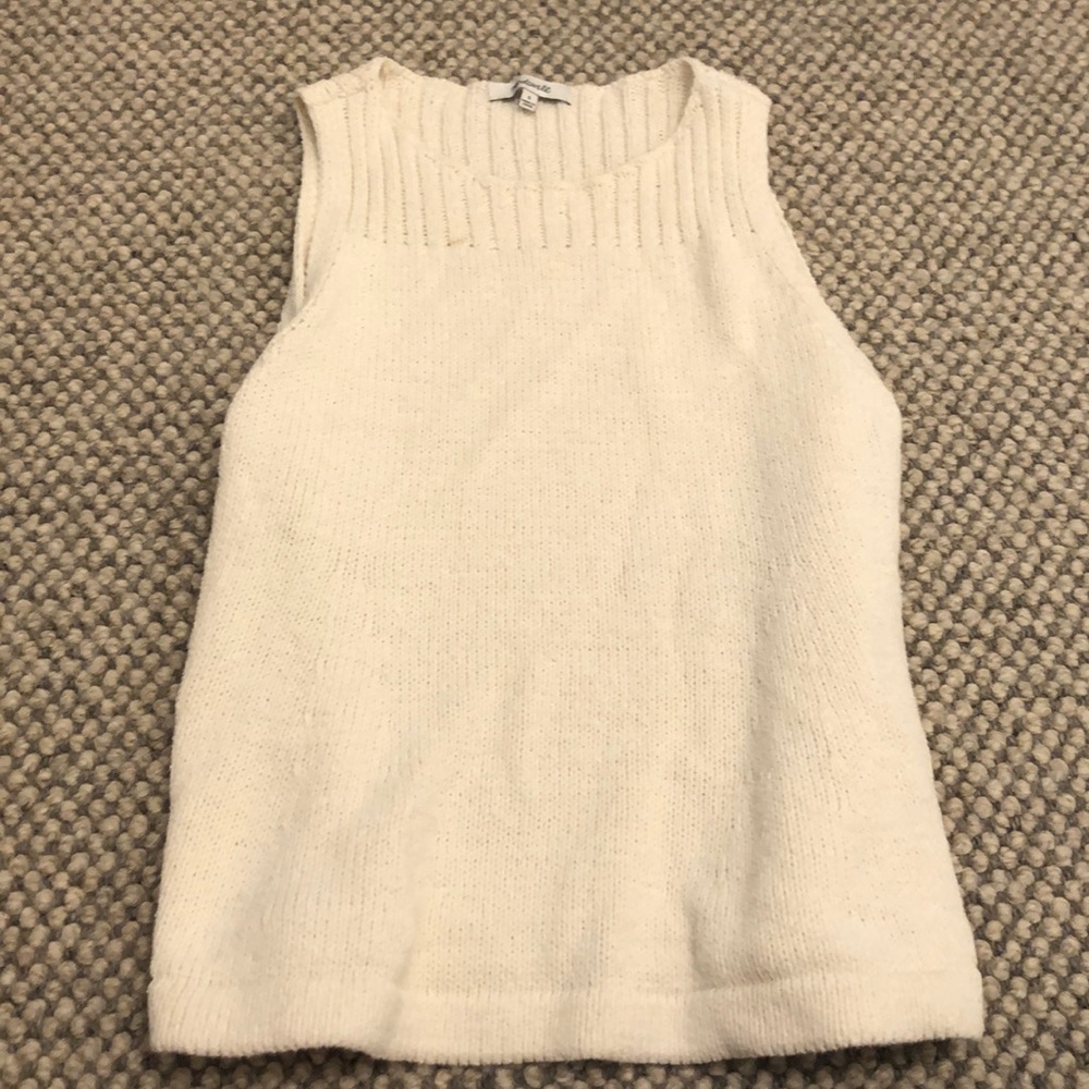 Madewell sleeveless sweater